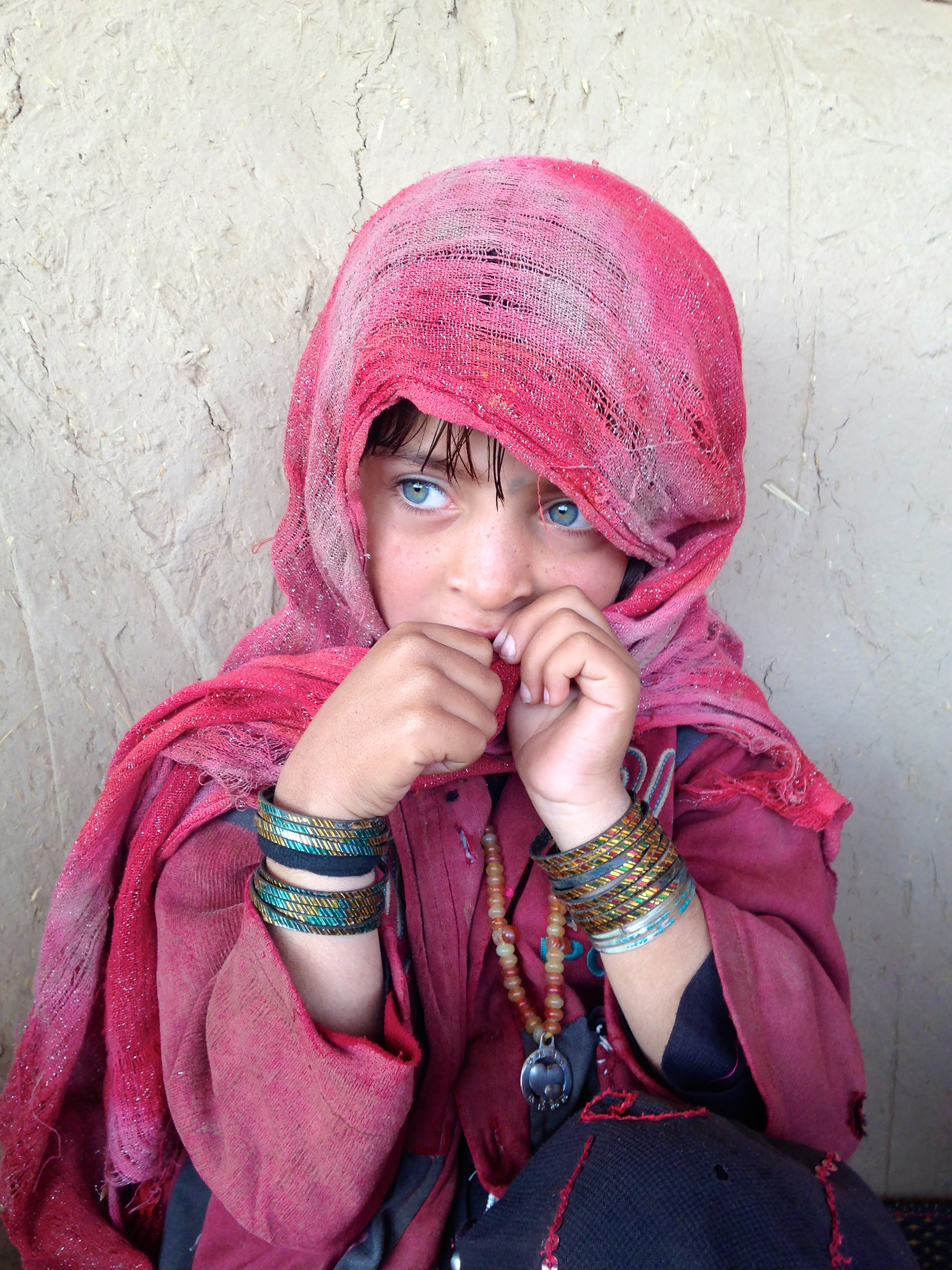 A child photographed by Everyday Refugees