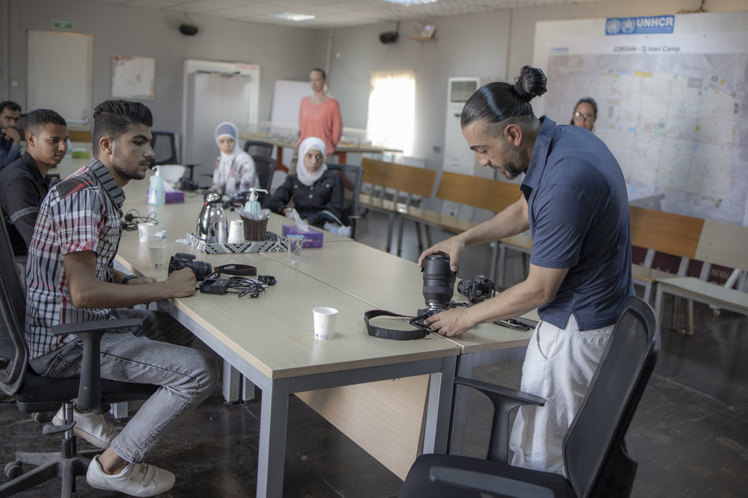 Image related to refugee support and community