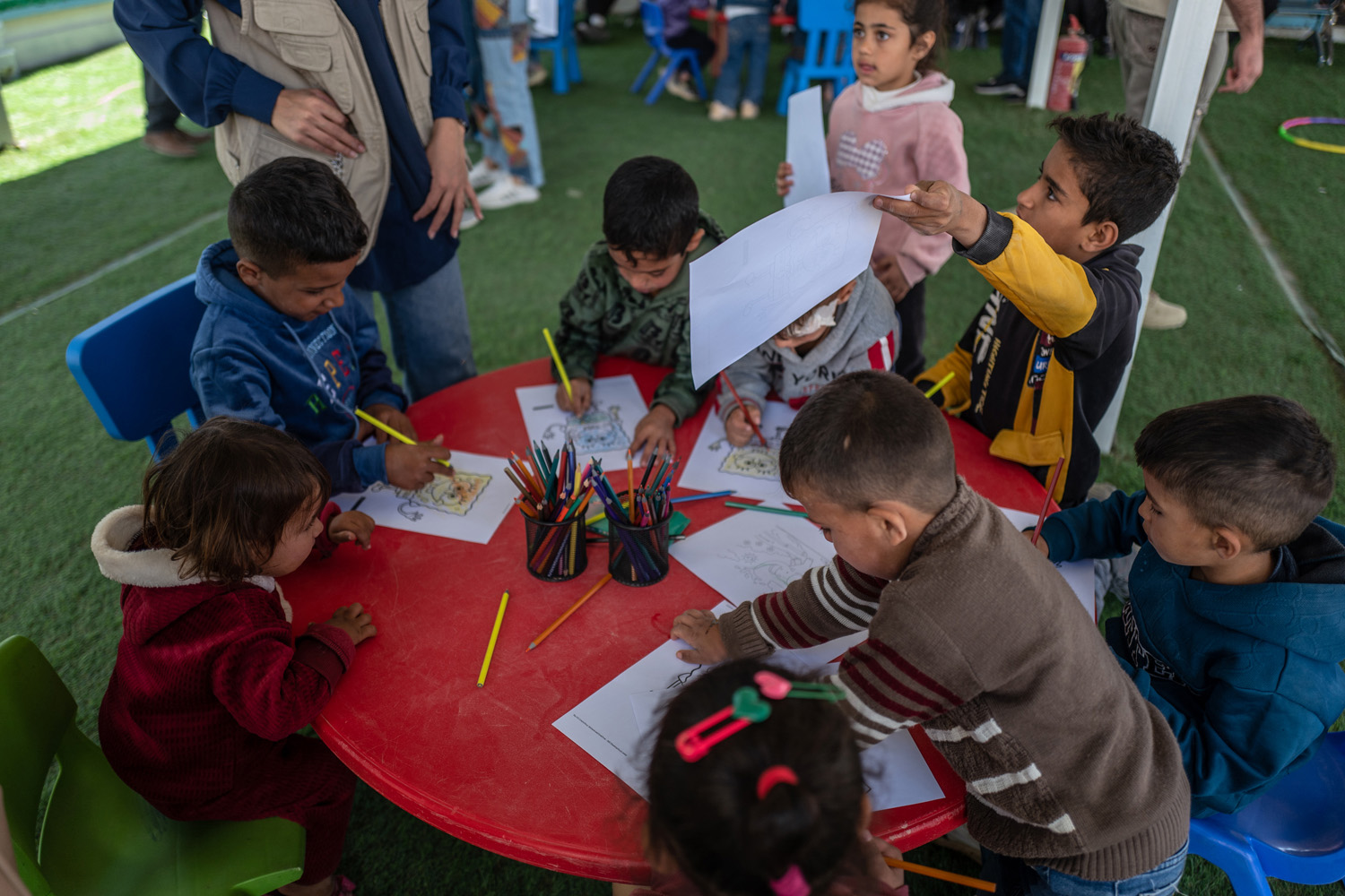 Image related to refugee support and community